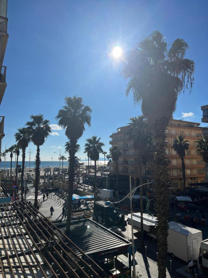 Superbe T2 Vue Mer, Clim, Parking Gratuit Canet-en-Roussillon Luaran gambar